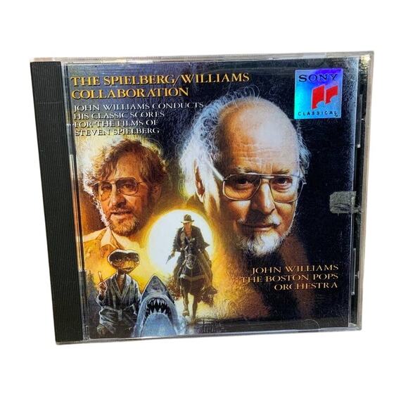 Vintage 1991 The Spielberg Williams Collaboration Boston Pops Movie Music CD - Picture 1 of 3
